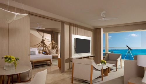 Suite, 1 cama de matrimonio grande, frente al mar (Xhale Club Master)