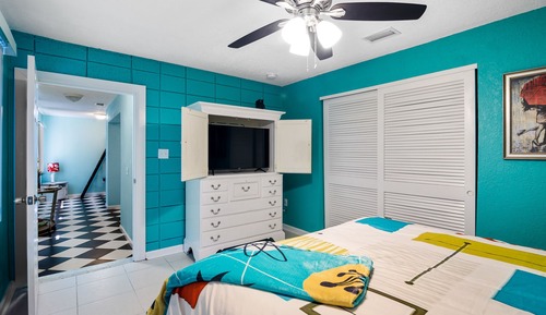 Villa Confort, 1 cama de matrimonio (Coco Sands Villas Unit 1 (Thin Wall))