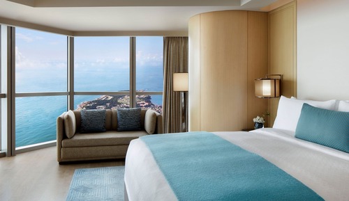Habitación Grand, 1 cama de matrimonio grande, vistas al mar