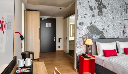 Habitación, accesible para personas con discapacidad
