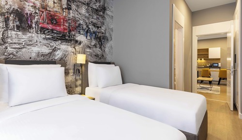 Suite ejecutiva, varias camas, no fumadores