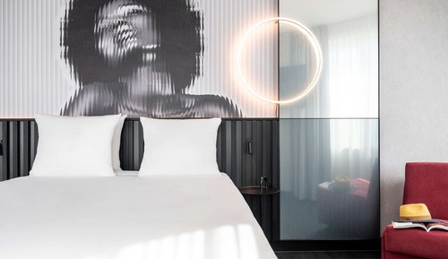 Habitación superior, 1 cama de matrimonio con sofá cama
