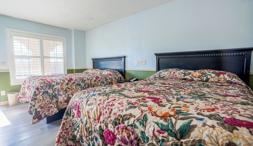 Habitación, 2 camas de matrimonio, no fumadores