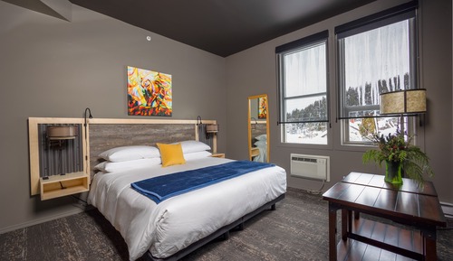 Habitación Deluxe, 1 cama de matrimonio grande con sofá cama