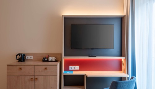 Habitación, 1 cama de matrimonio grande, accesible para personas con discapacidad