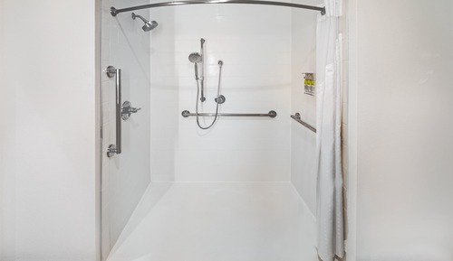 Habitación, 1 cama de matrimonio grande, accesible para personas con discapacidad (Roll-In Shower)