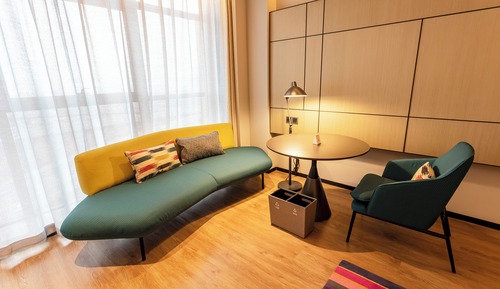 Habitación, 1 cama de matrimonio grande, no fumadores, vistas a la ciudad