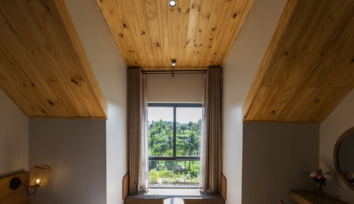 Habitación de diseño doble, 1 cama de matrimonio grande, vistas a la piscina