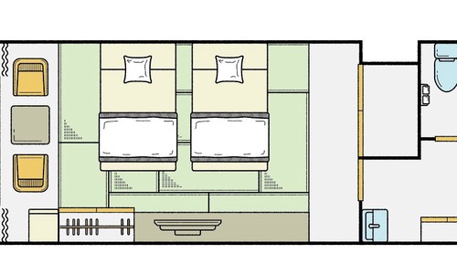 Habitación triple