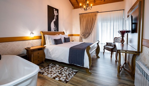Habitación de lujo doble, patio