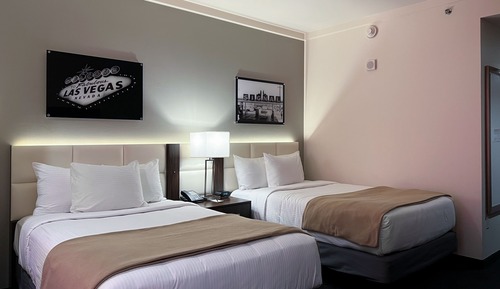 Habitación estándar doble, 2 camas dobles