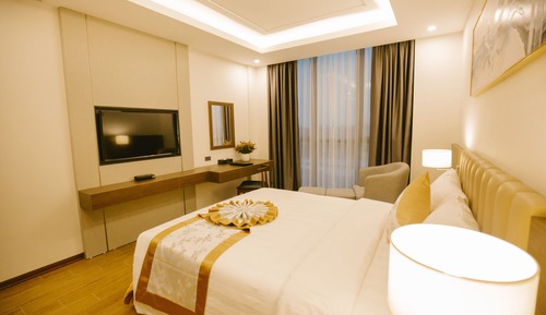Habitación Premium, 1 cama de matrimonio grande, vistas al lago