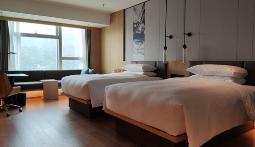 Habitación Deluxe, 2 camas dobles, vistas a la ciudad