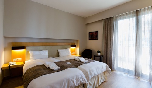 Habitación con 1 cama doble o 2 individuales