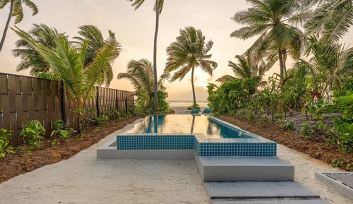 Sunset Beach Villa with Private Pool