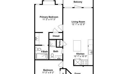 Apartamento (2 Bedrooms)