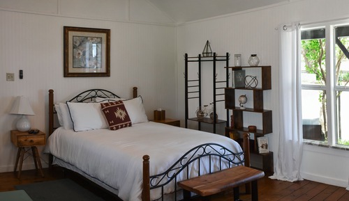 Cabaña de lujo, 1 cama de matrimonio, vistas al río