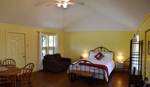 Cabaña de lujo, 1 cama de matrimonio, vistas al río