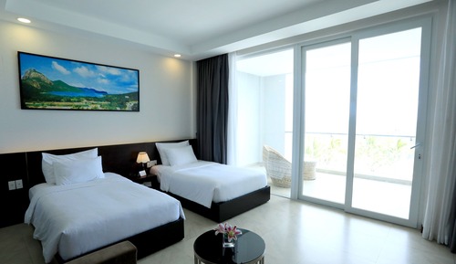 Habitación Deluxe doble de uso individual, vistas a la playa