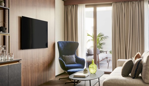 Suite estudio junior, terraza