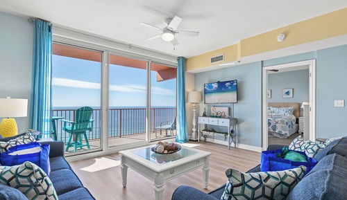 Apartamento, varias camas, bañera de hidromasaje, vistas al mar
