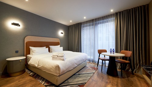 Estudio estándar, 1 cama de matrimonio grande, no fumadores, cocina