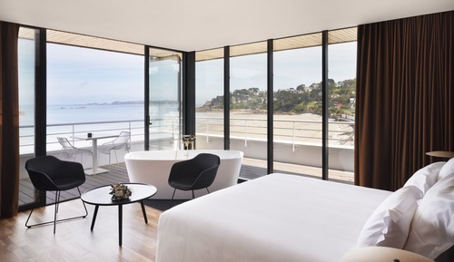 Habitación panorámica, vistas al mar