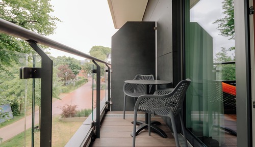 Habitación Premium doble, balcón, vistas al río