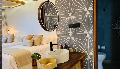 Habitación Deluxe doble, vistas al jardín