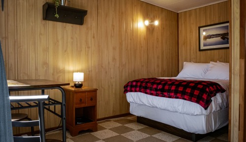 Cabaña básica, 1 cama doble