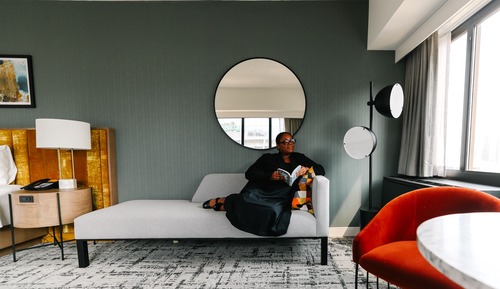 Habitación Grand, 1 cama de matrimonio grande, vistas a la ciudad