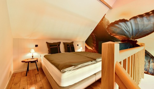 Habitación Deluxe con 1 cama doble o 2 individuales, 1 habitación, vistas al jardín