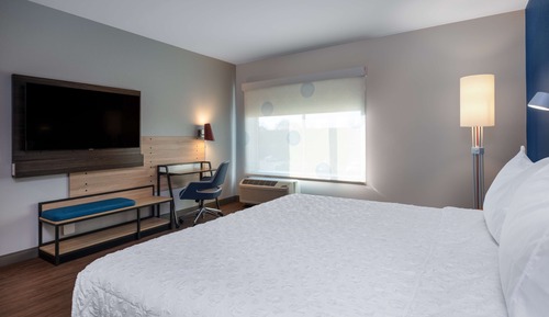 Habitación, 1 cama de matrimonio grande, accesible para personas con discapacidad, bañera