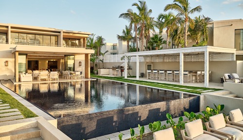 Villa, frente al mar (Pacifico: Seven Bedroom, with Pool)
