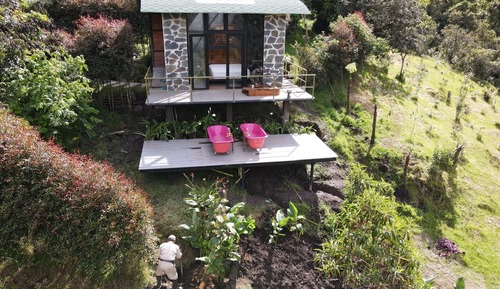 Cabaña de lujo, 1 cama de matrimonio