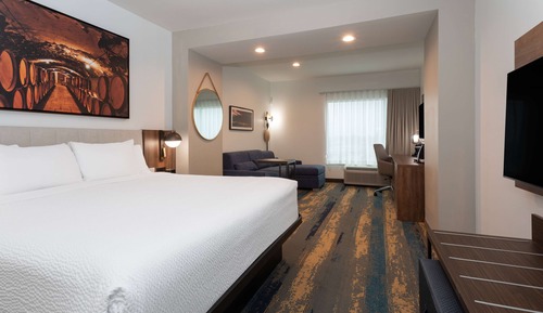 Suite, 1 cama de matrimonio grande, accesible para personas con discapacidad, no fumadores (Hearing)