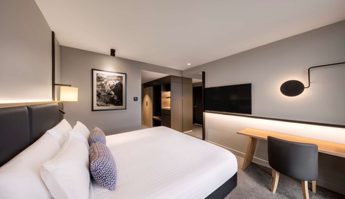 Habitación, vistas al puerto