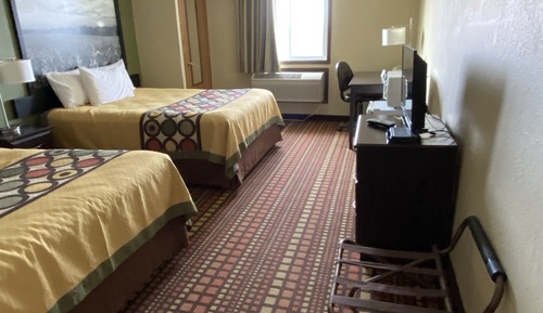 Habitación básica, 2 camas de matrimonio