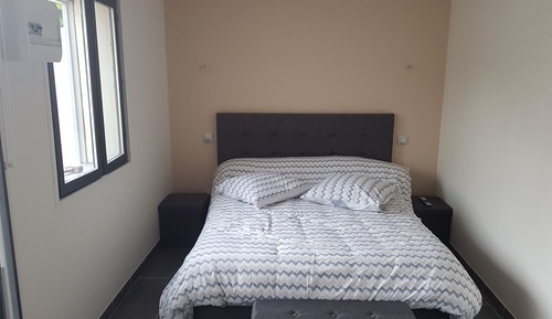 Habitación familiar, vistas al jardín
