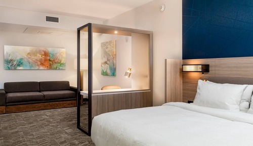 Suite, 1 cama de matrimonio grande con sofá cama