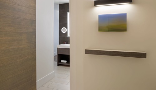 Habitación, 2 camas de matrimonio, vistas a la ciudad