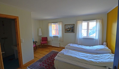 Habitación con 1 cama doble o 2 individuales