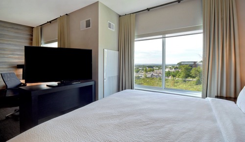 Estudio, 1 cama de matrimonio grande con sofá cama (Hearing Accessible)