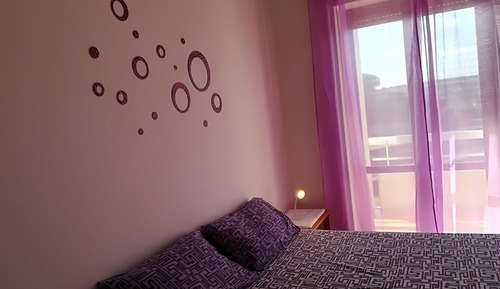 Casa, 2 habitaciones, balcón, vistas a la ciudad