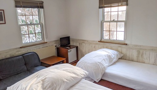 Habitación Deluxe con 2 camas individuales, vistas a la montaña