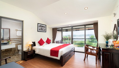 Habitación Deluxe con 1 cama doble o 2 individuales, vistas al jardín