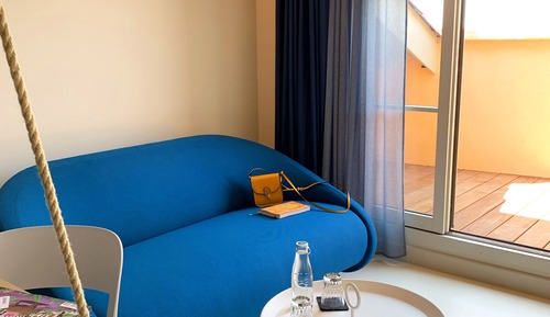 Chambre Grande Plaisance avec accès rooftop et bassin