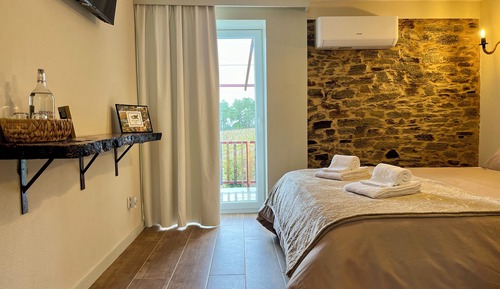 Suite panorámica, 1 cama de matrimonio con sofá cama, vistas a la montaña