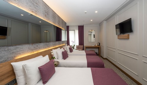 Habitación estándar con 1 cama doble o 2 individuales