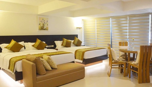 Habitación cuádruple Deluxe